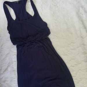 Navy Blue Maxi-Dress